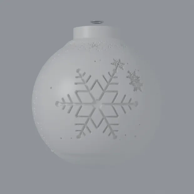 Epic Universe Lithophane Bauble view 3